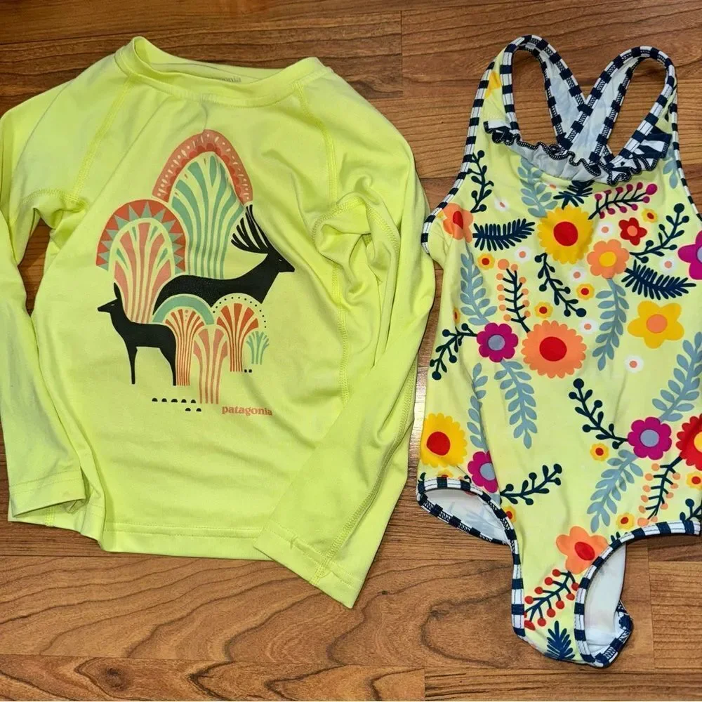 Patagonia bundle of kids swimsuit